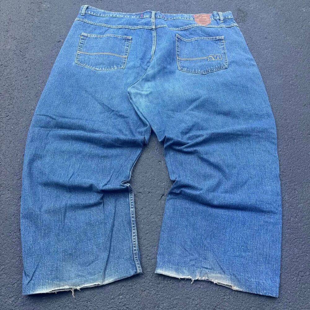 Mecca Men's Blue and Navy Jeans